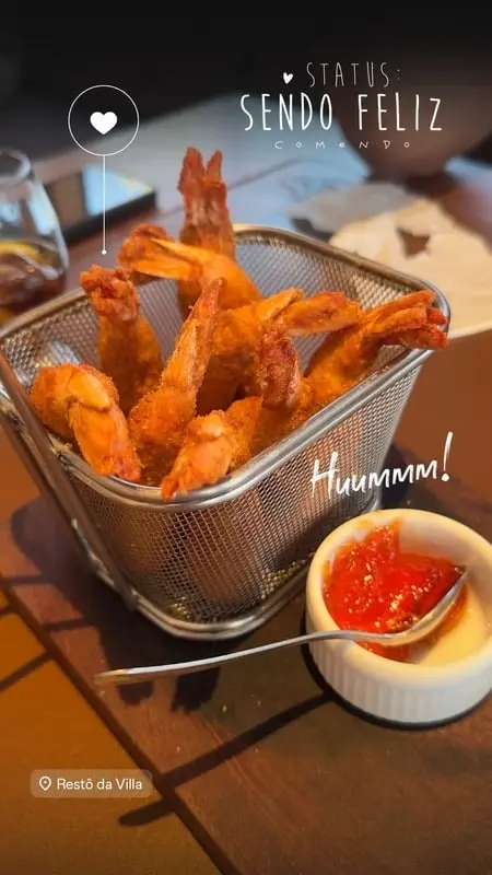 Story de comida
