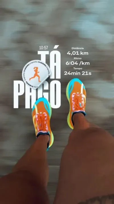 Story de treino
