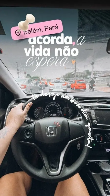 Story de viagem