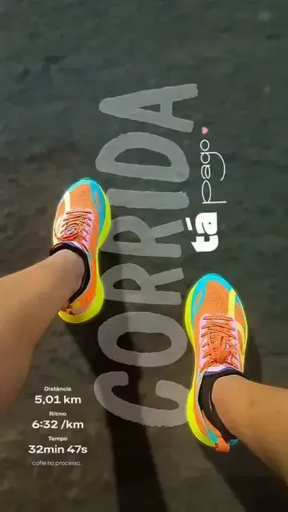 Story de treino