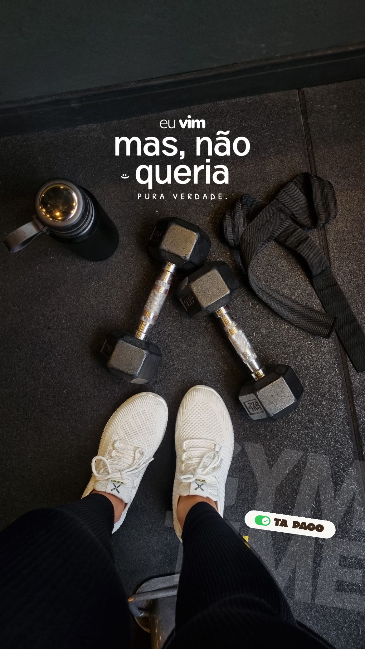 Story de academia